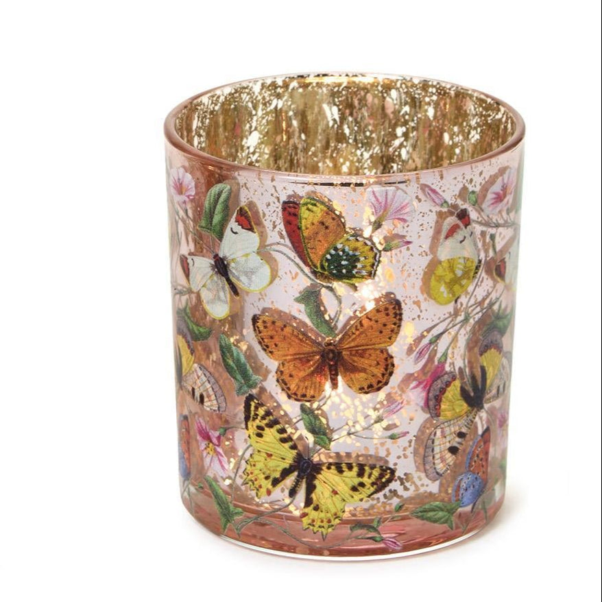 Butterfly Silhouette Votive & Tealight Candleholder- Small