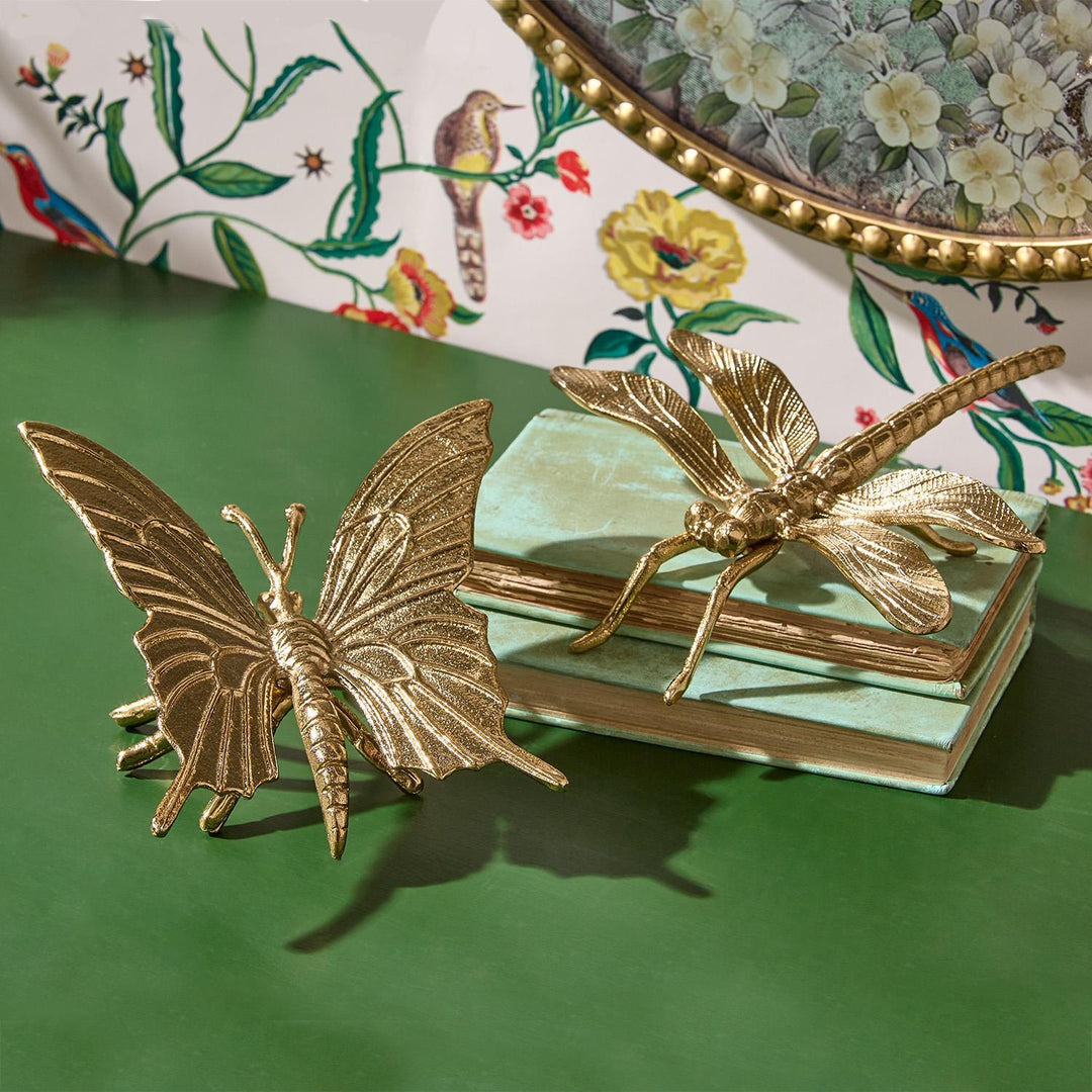 Butterfly Dragonfly Aluminum Decor