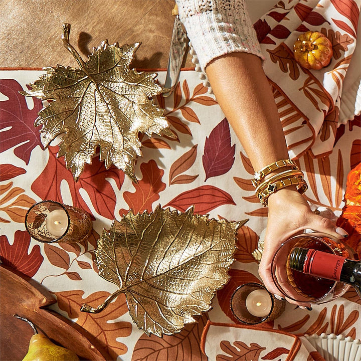 Golden Leaf Tray