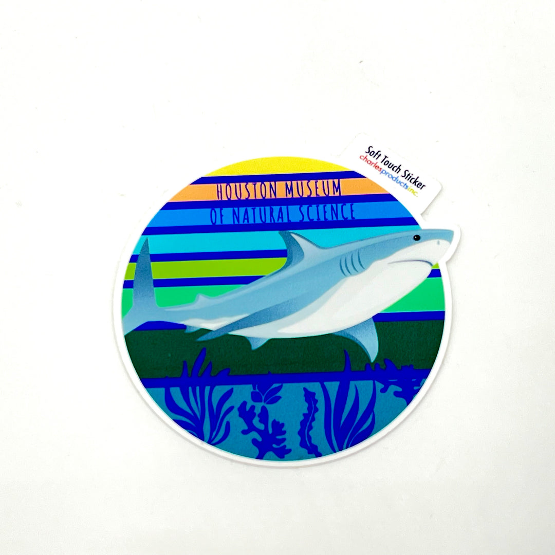 HMNS Good Story Shark Sticker