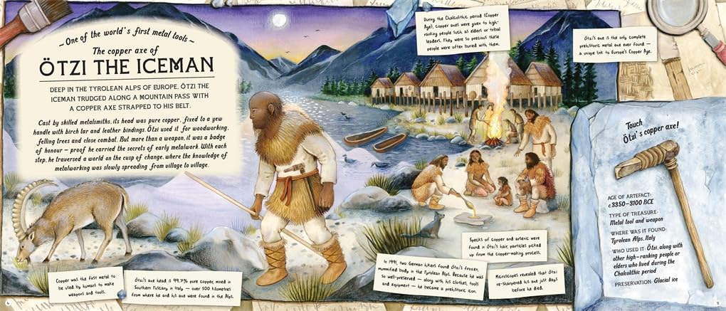 The Archeologist's Discoveries: With Spectacular Treasures to Touch