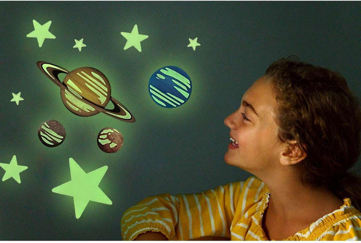 Glow Planet and Stars, 20 Pieces