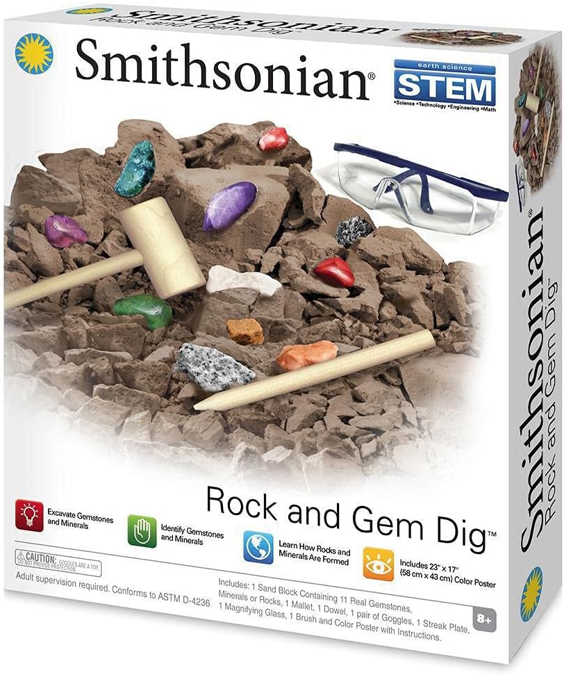 Smithsonian Rock & Gem Value Set