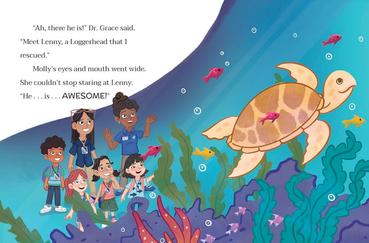 Charli's Turtle Triumph: A Marine Biology Adventure