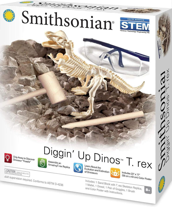 Smithsonian Diggin' Up Dinosaurs Kit - T. rex