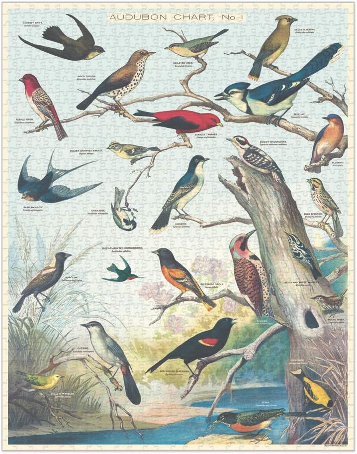 Audubon Birds Vintage Puzzle