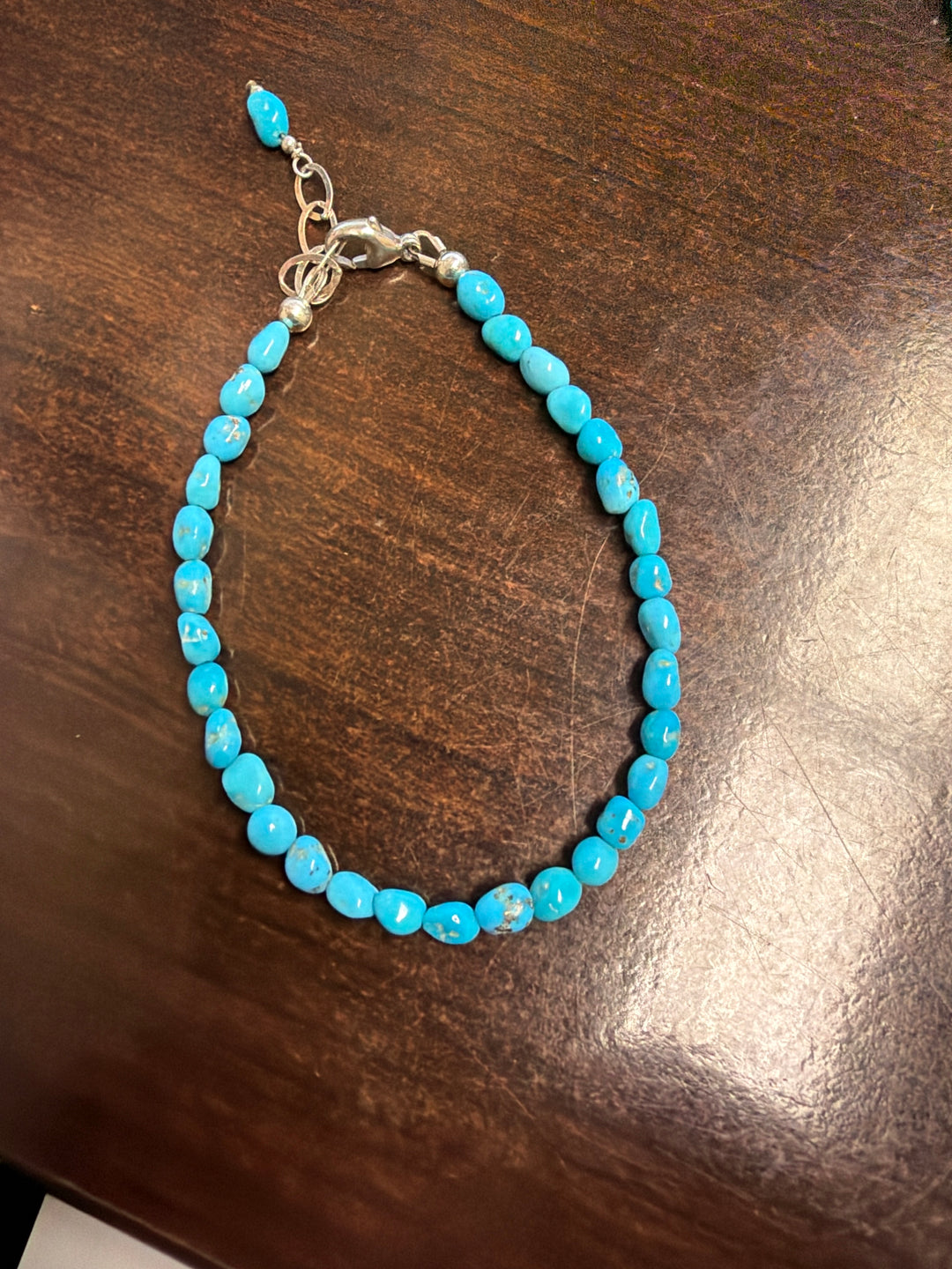 Sleeping Beauty Turquoise Bracelet, Large