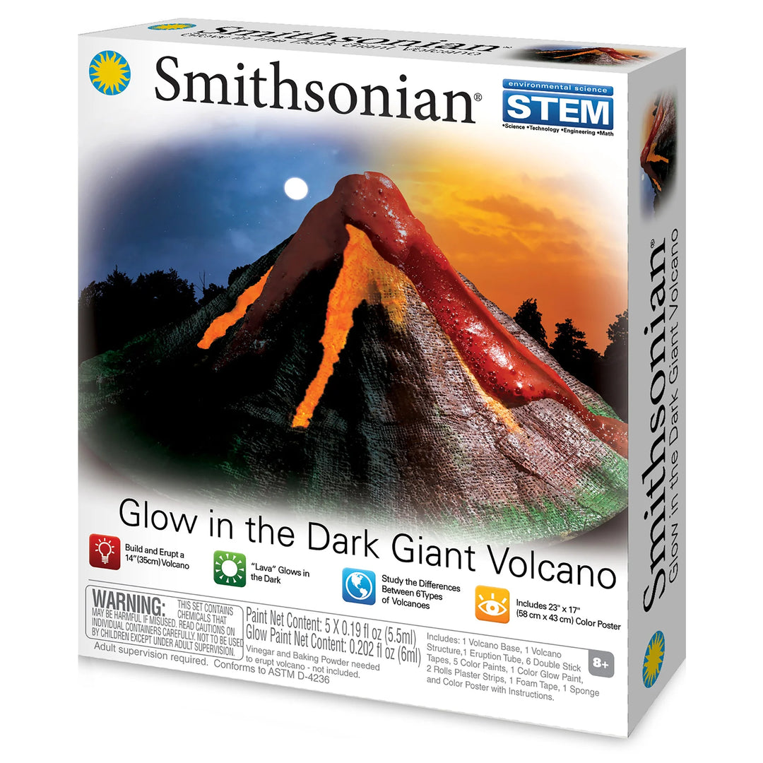 Smithsonian Glow in the Dark Volcano