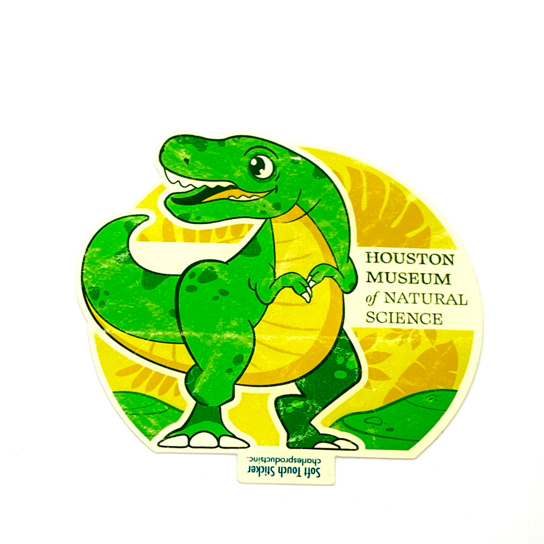 HMNS Colorful Cartoon Dino Sticker