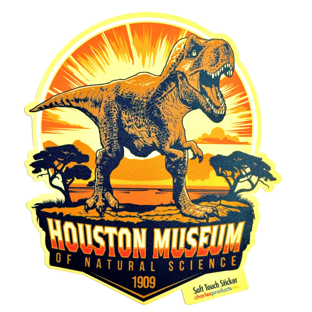 HMNS T.rex Roaring Vintage Color Sticker