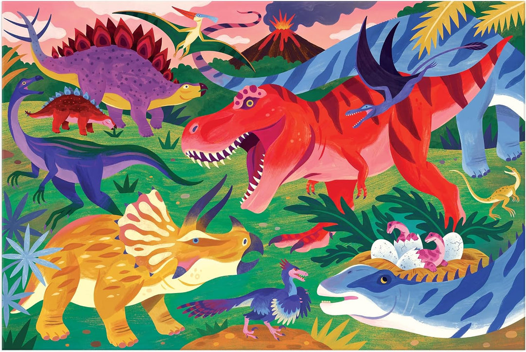 Mighty Dinosaurs Floor Puzzle, 48 Pieces