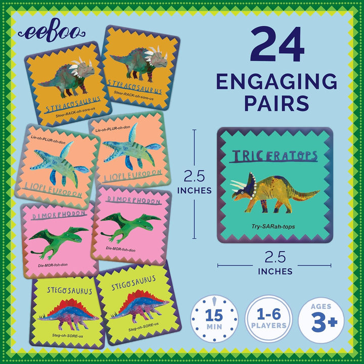 Dinosaur Memory and Match Game