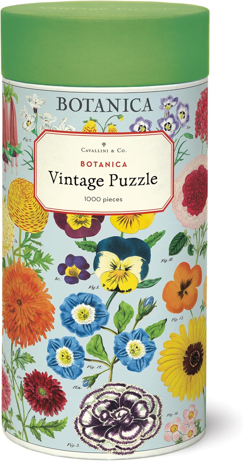 Vintage Botanica Puzzle, 1,000 Pieces