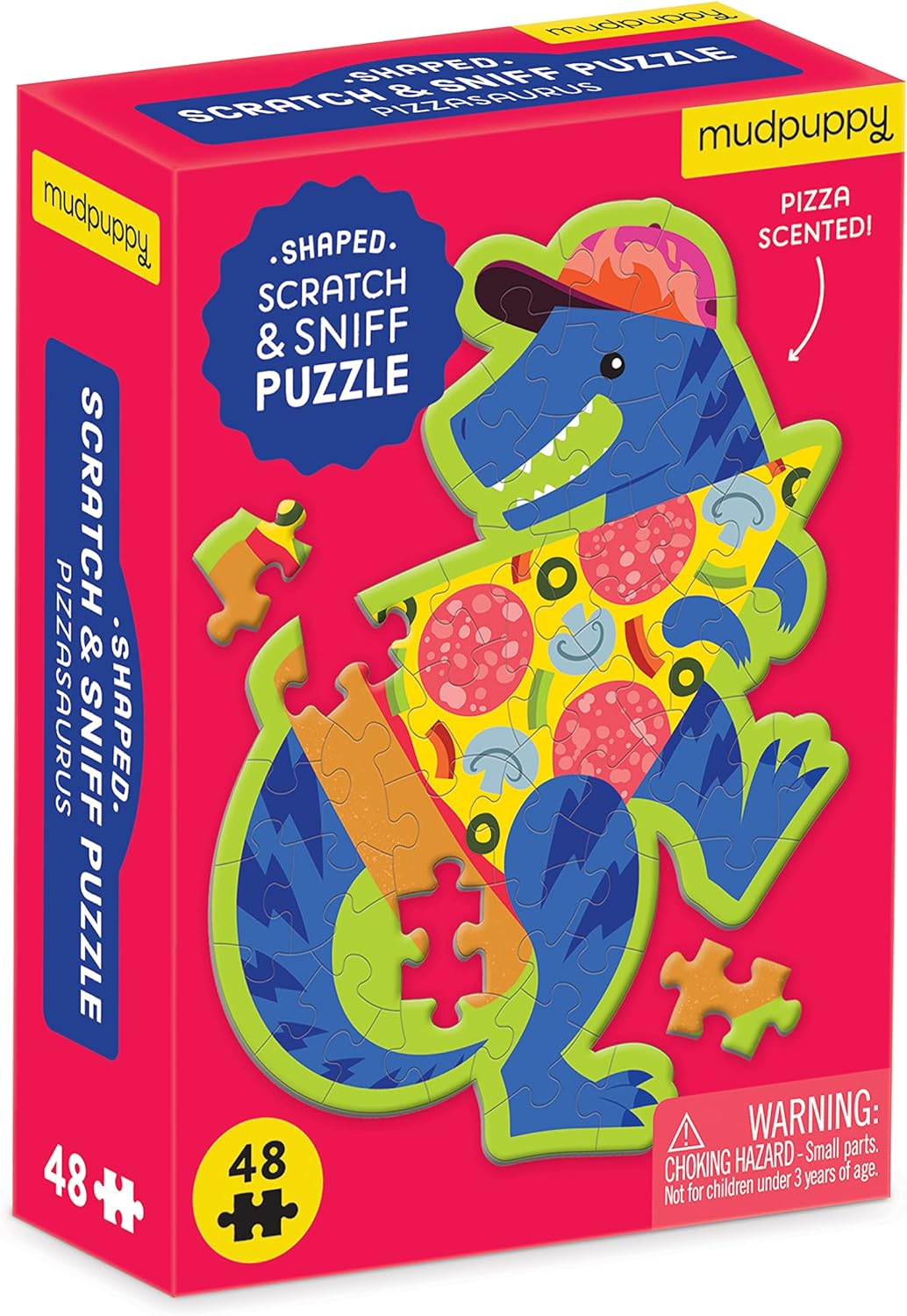 Mini Scratch & Sniff Pizzasaurus Puzzle