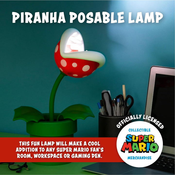 Mini Piranha Plant Posable Lamp