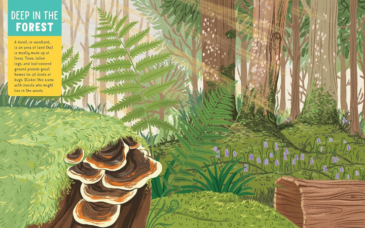 Backpack Explorer Stickers: Bug Adventure- 250 Stickers plus Play & Learn Activities