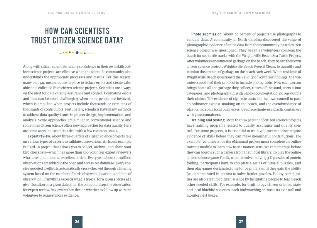 The Field Guide to Citizen Science
