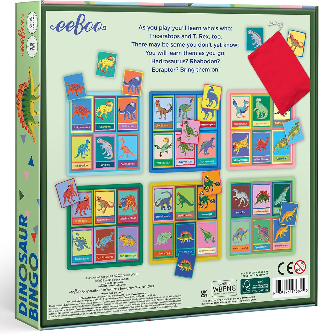 Dinosaur Bingo