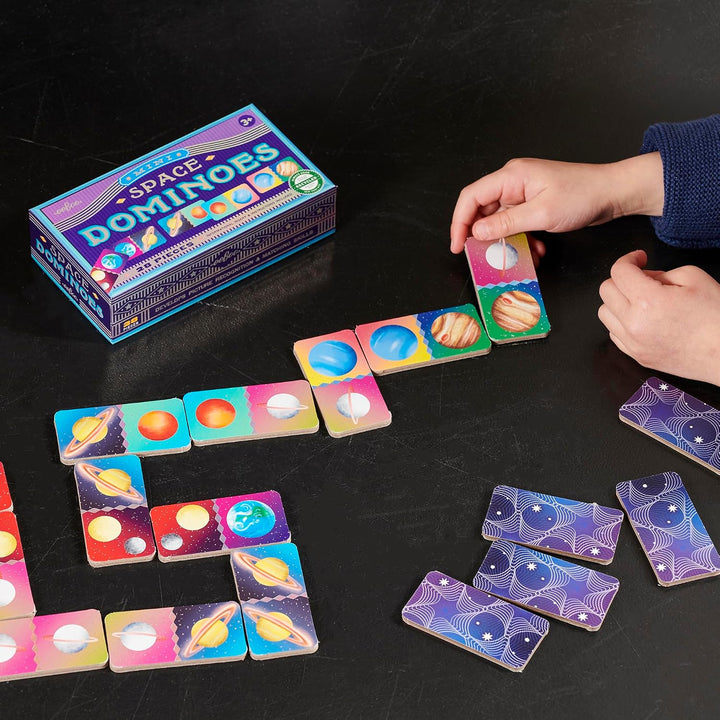 Space Mini Dominoes, 28 Pieces