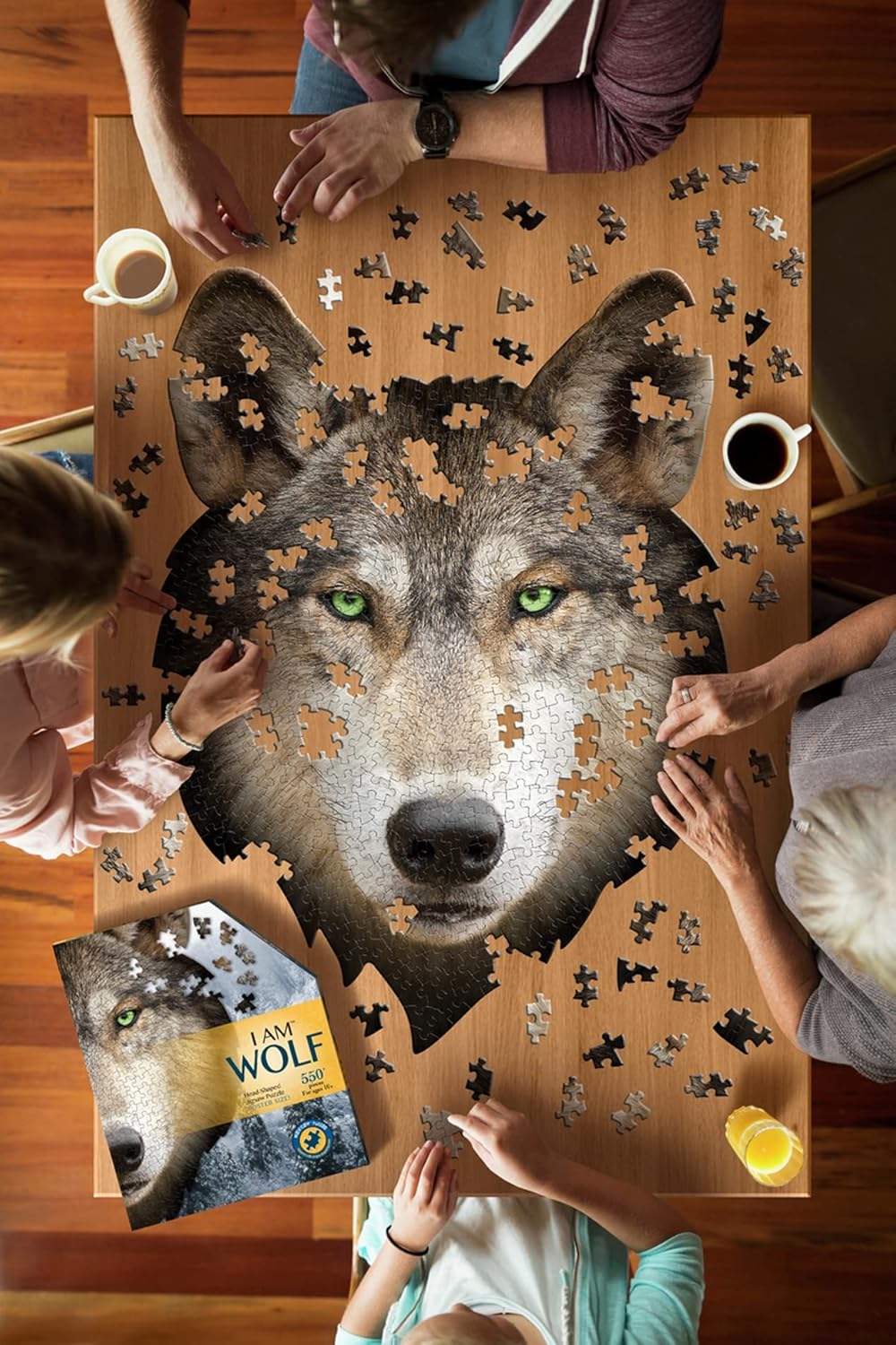 I Am Wolf, 535 Piece Puzzle