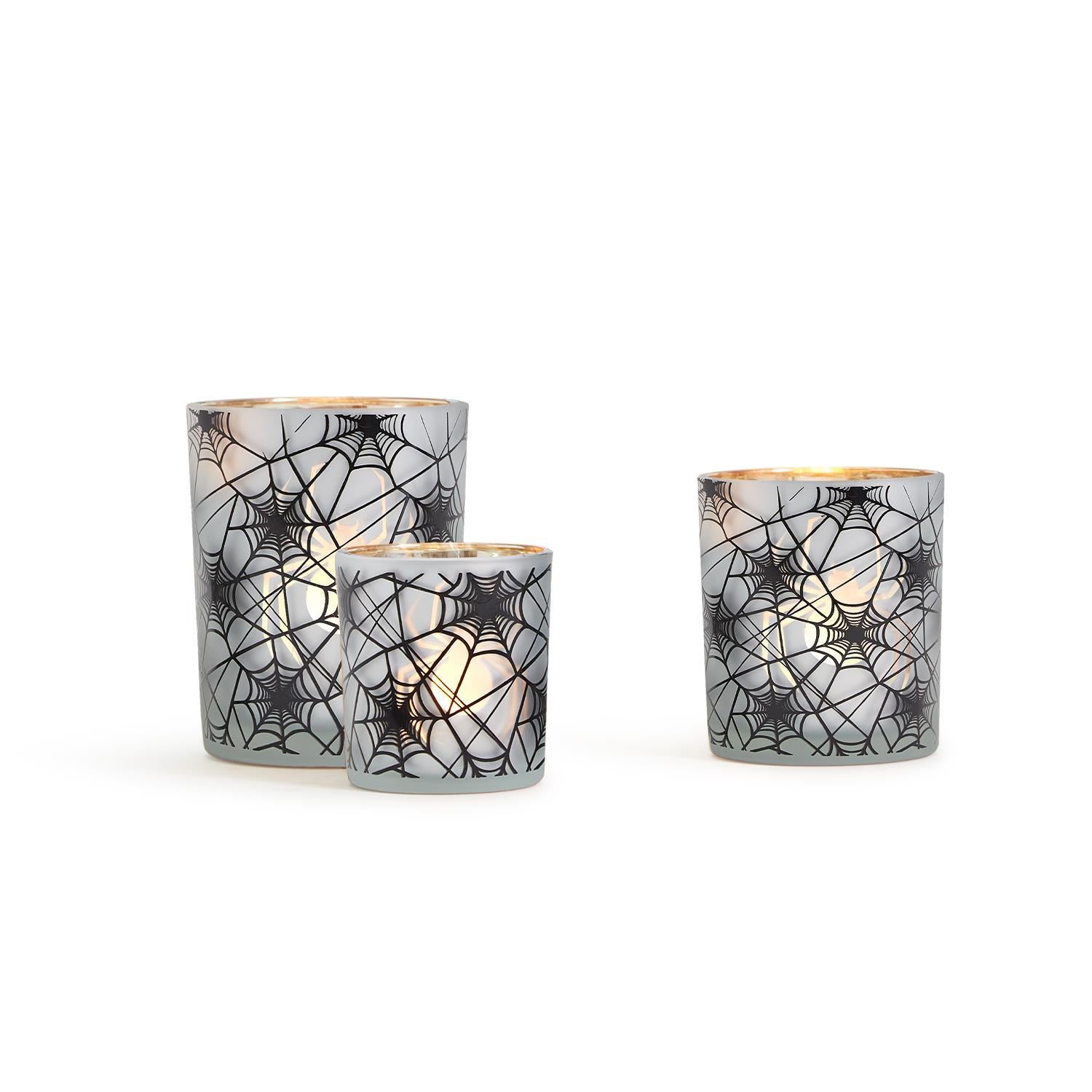 Medium Spiderweb Pattern Candleholder