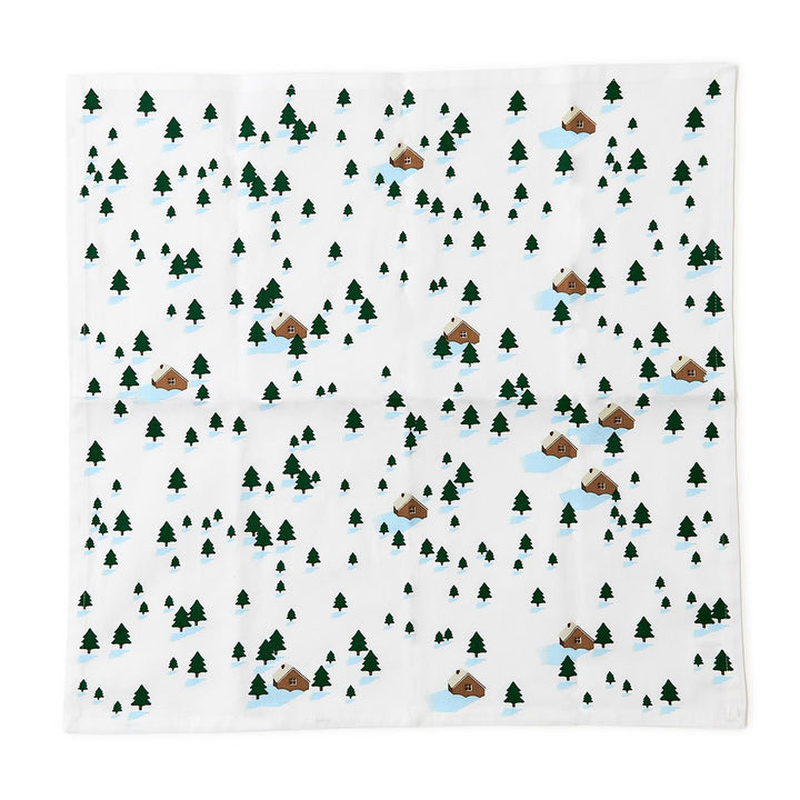 Winter Scene Cloth Napkins