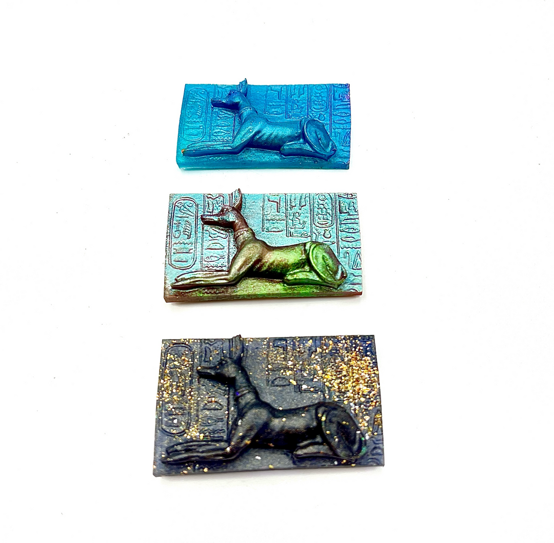 Laying Anubis Magnet