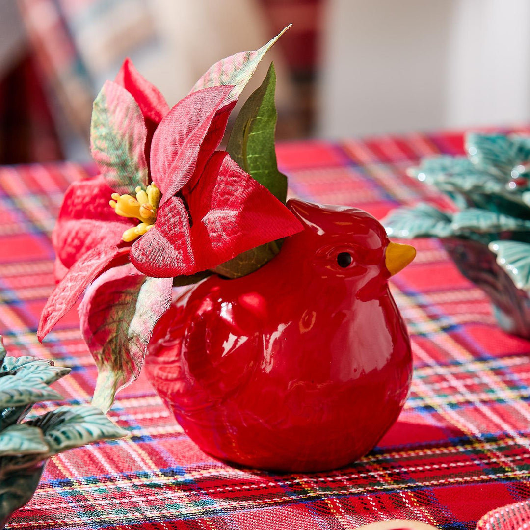 Cardinal Toothpick Holder