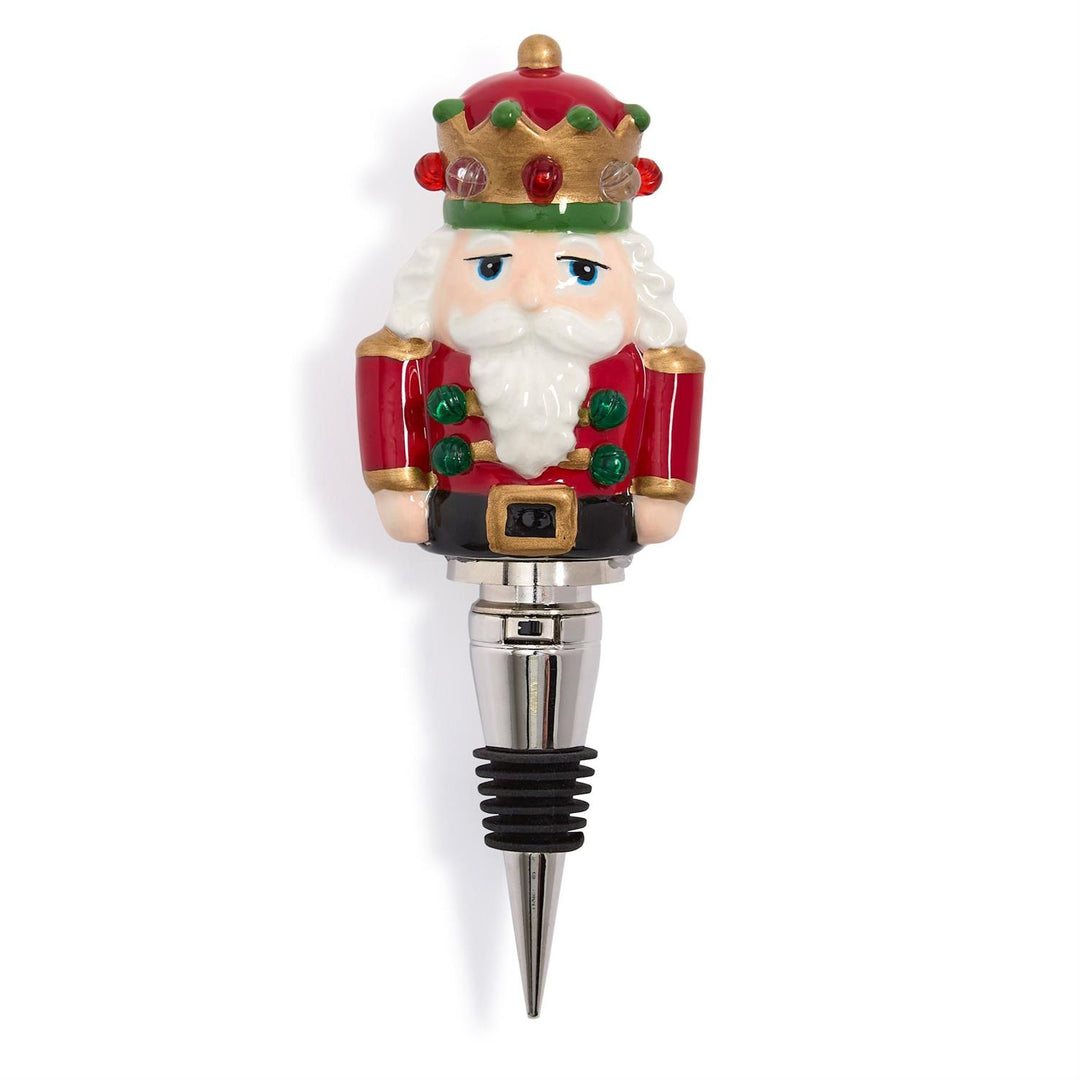Light-Up Nutcracker Bottle Stopper