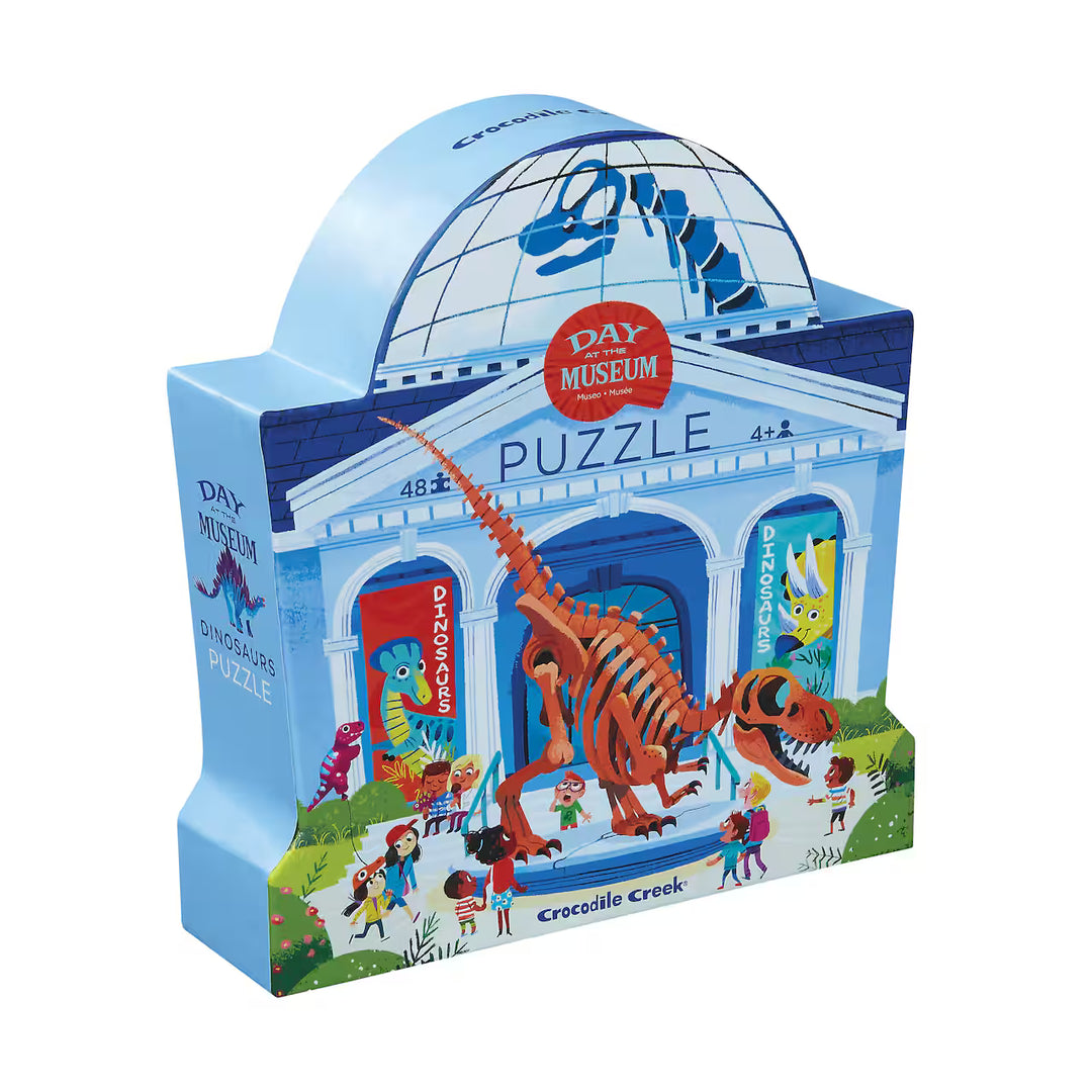 Day at the Dinosaur Museum Puzzle, 48 Pieces