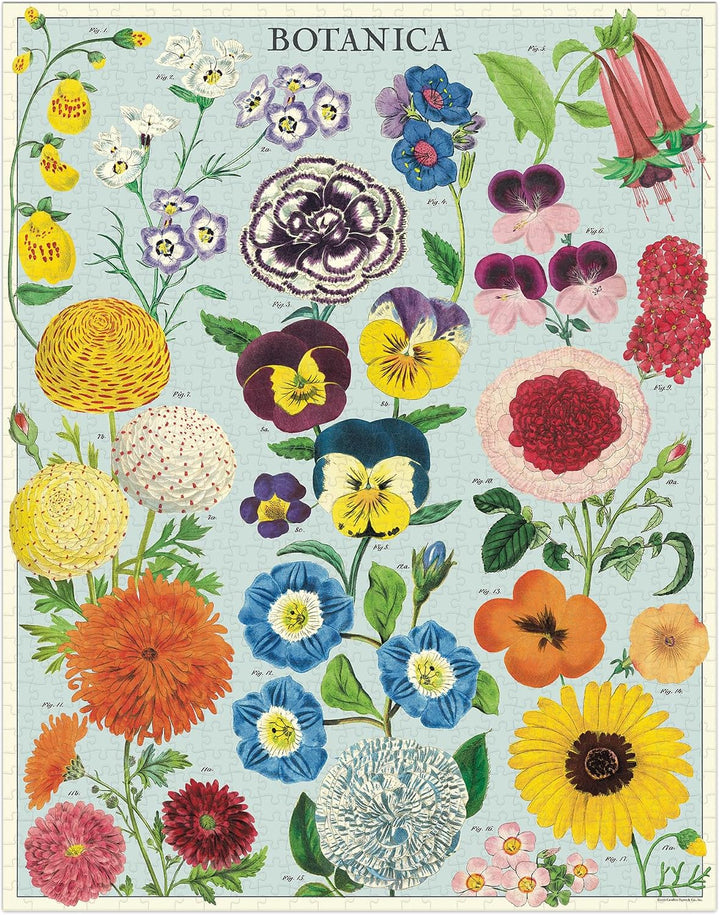 Vintage Botanica Puzzle, 1,000 Pieces