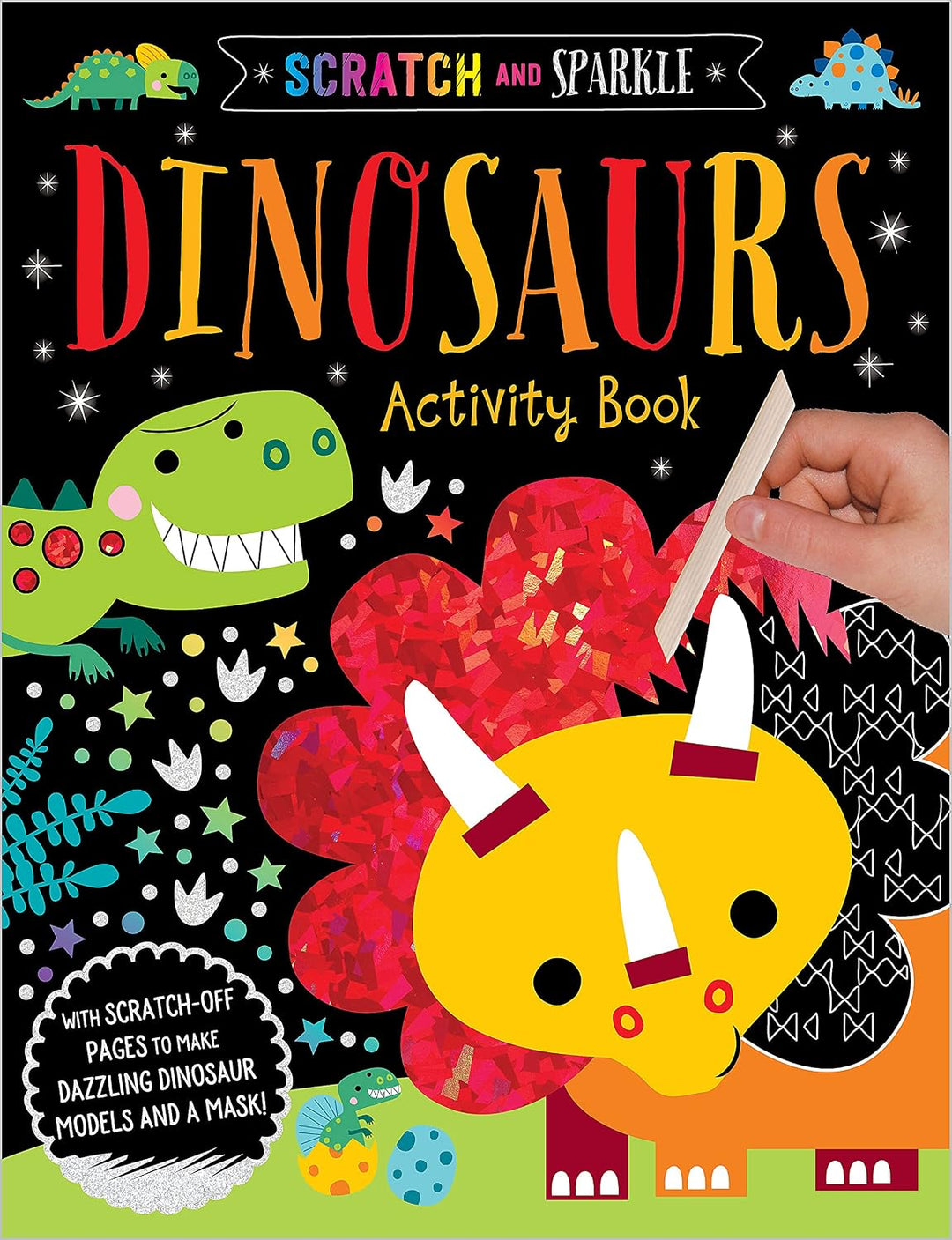 Scratch and Sparkle Dinosaur Activity