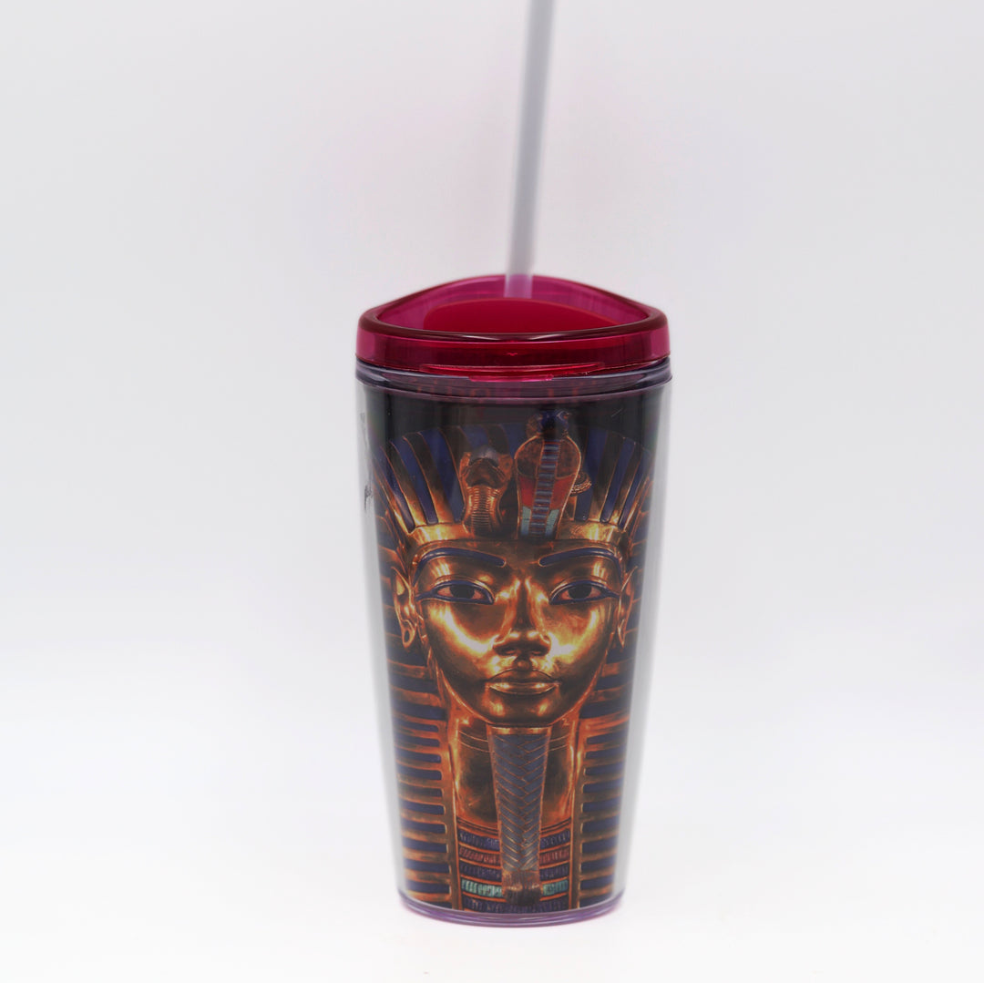 *FINAL SALE*  HMNS King Tut Straw Tumbler