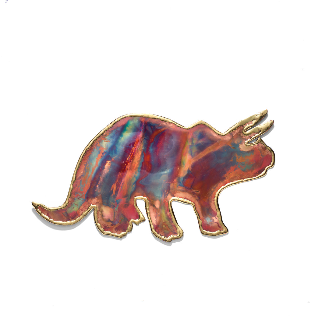 Copper Dino Art