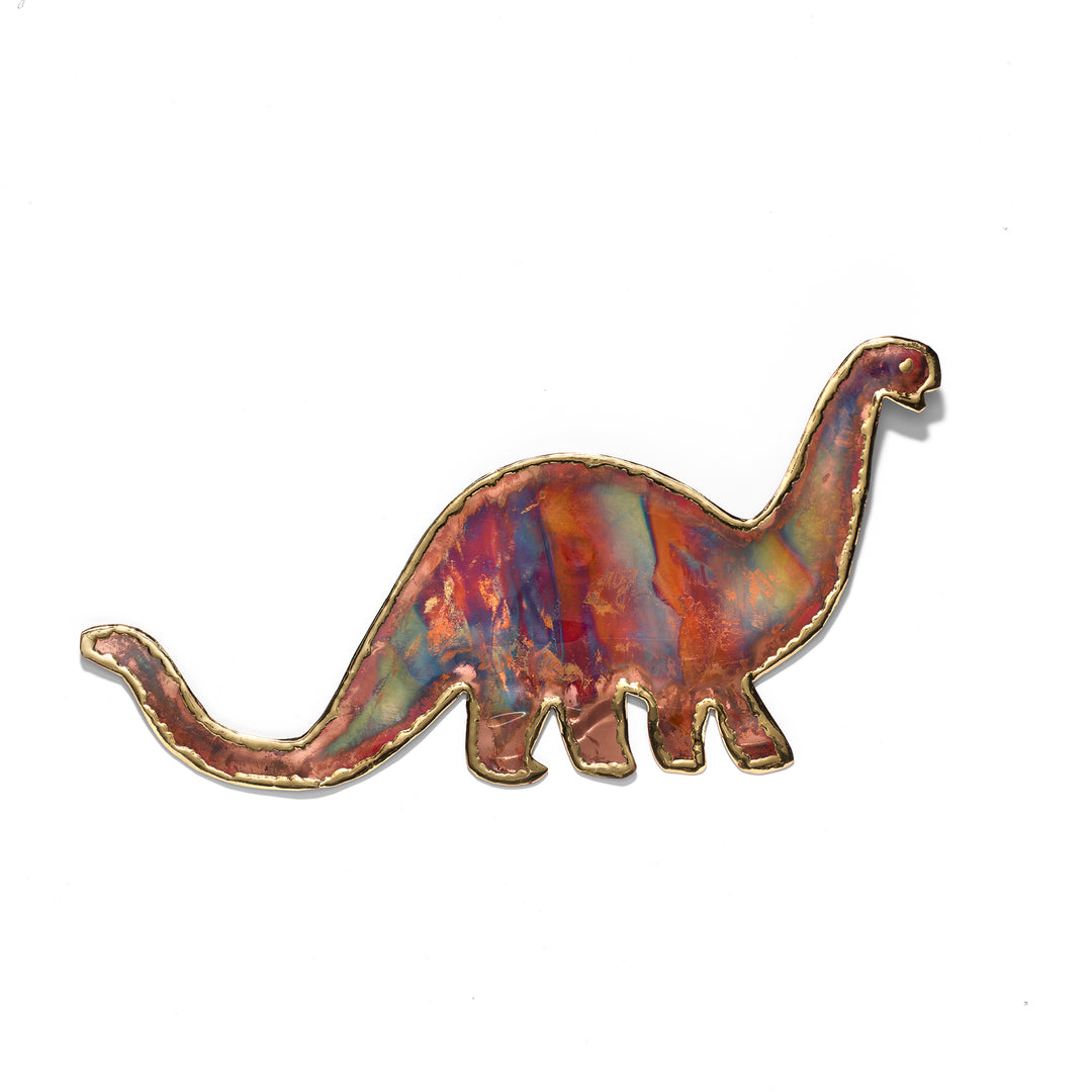 Copper Dino Art