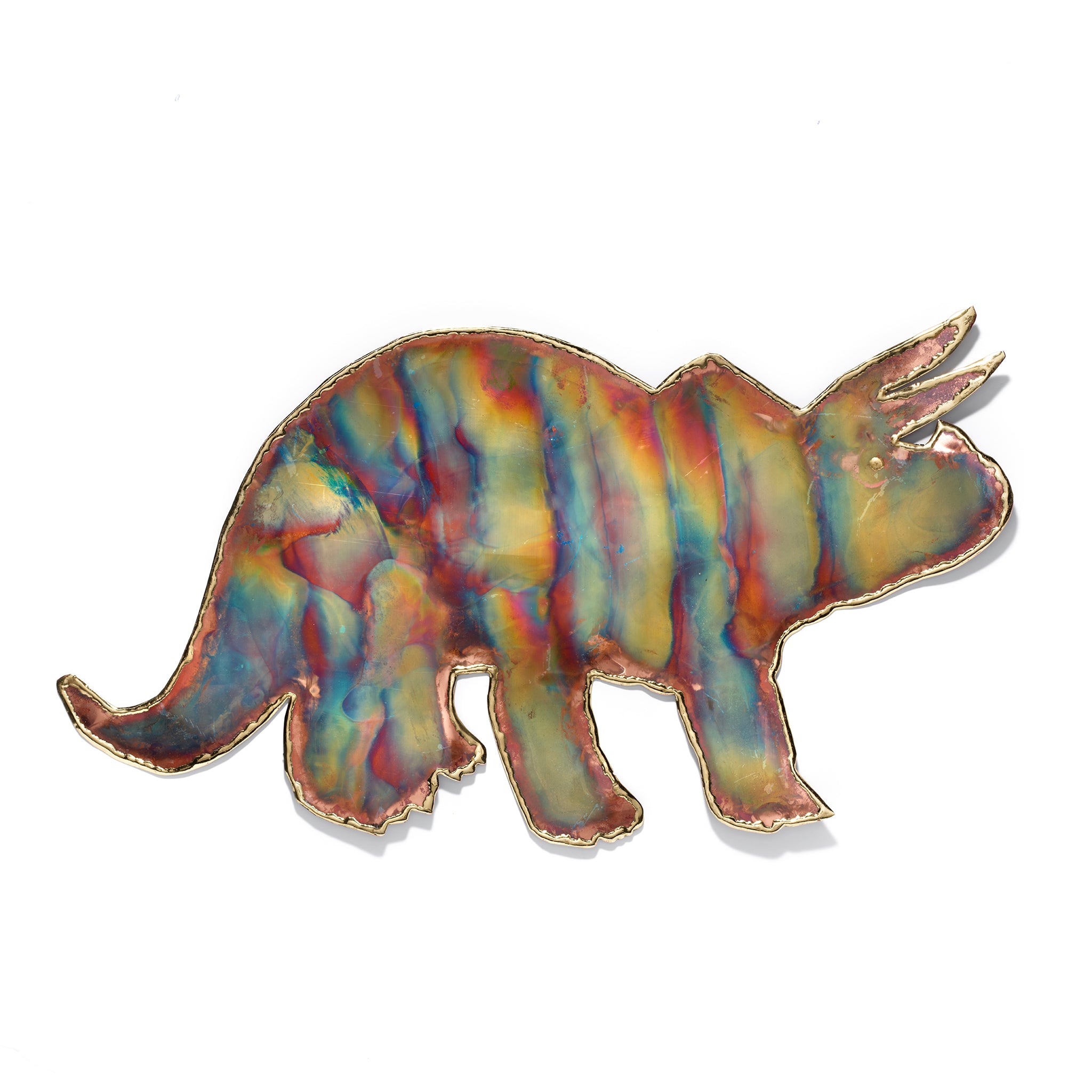 Assorted Large Dino Copper Art