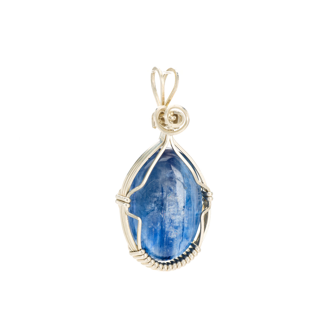 Kyanite with Sterling Silver Pendant