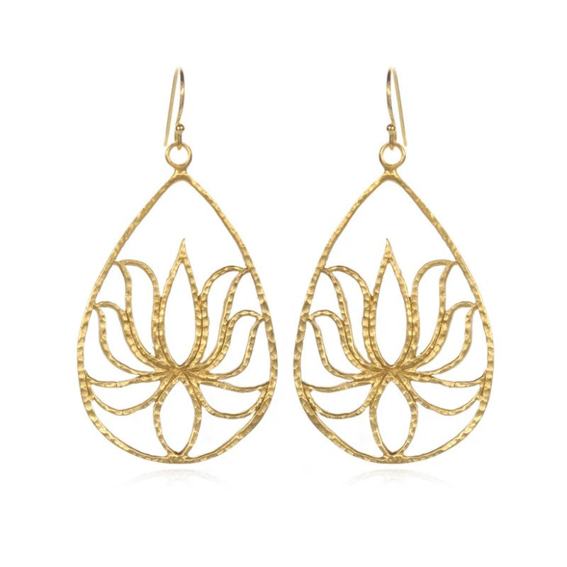 Lotus Earrings