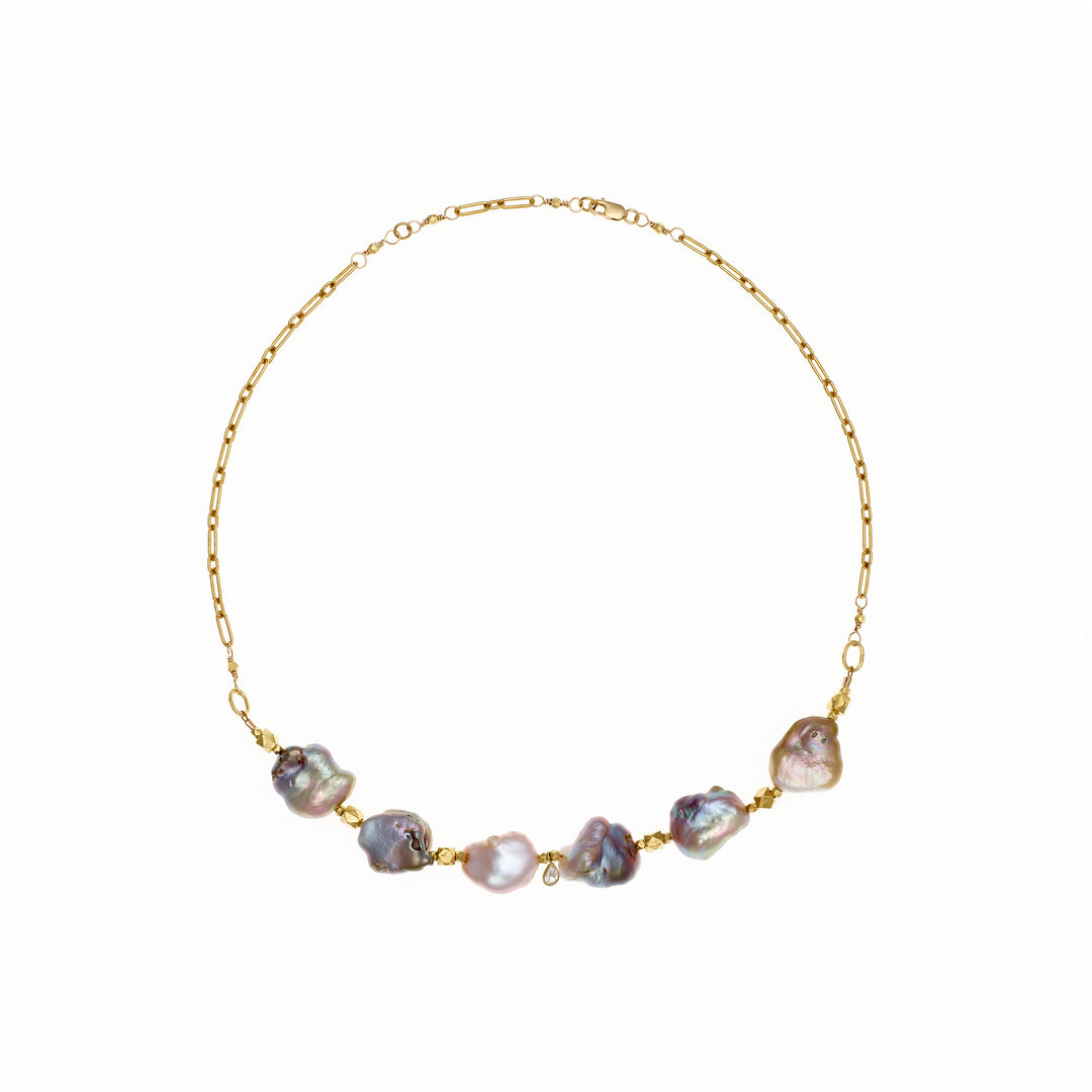 Chunky Freshwater Pearl Necklace