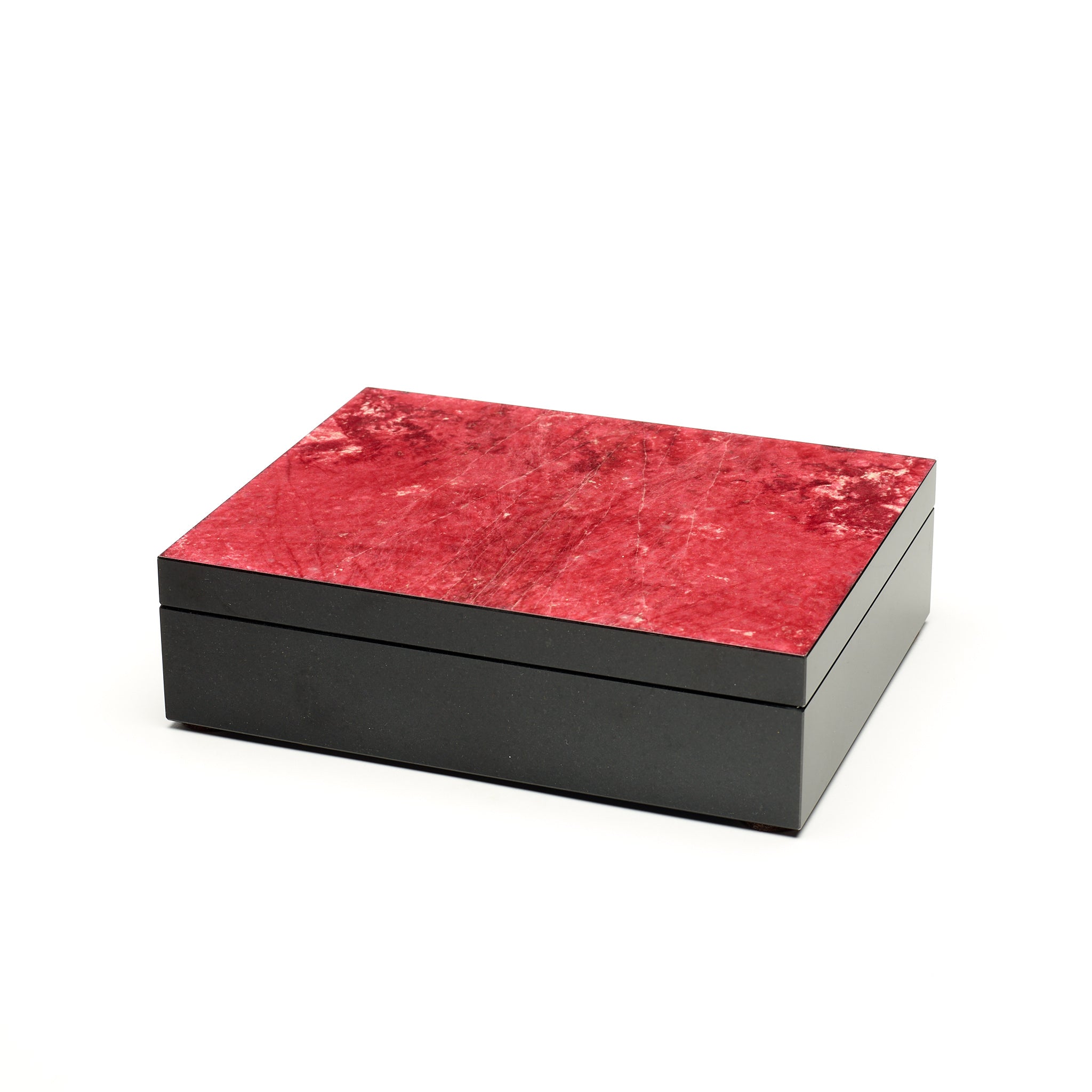 Thulite Box with Spanish Cedar Presentation Box