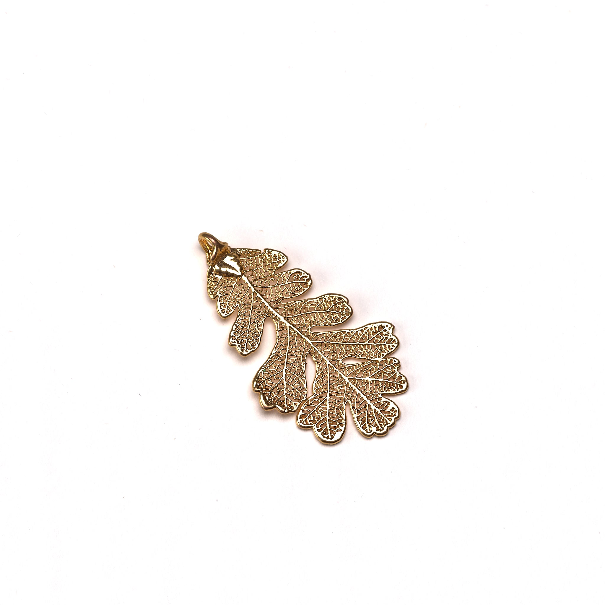 Dipped Real Leaf Pendant