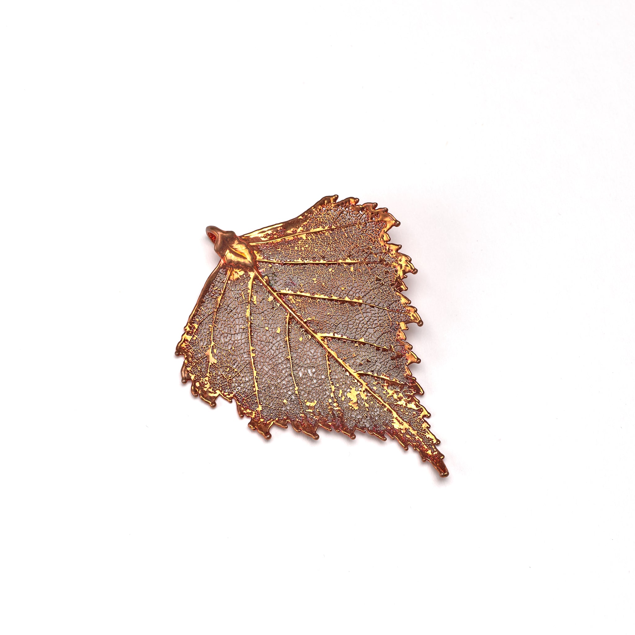 Dipped Real Leaf Pendant