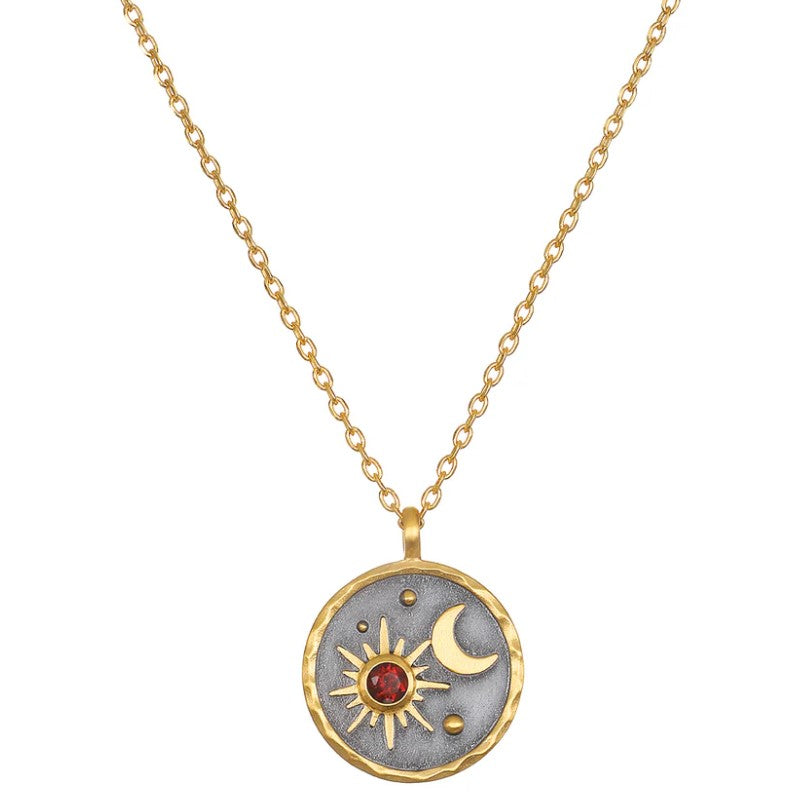 Celestial Birthstone Necklace