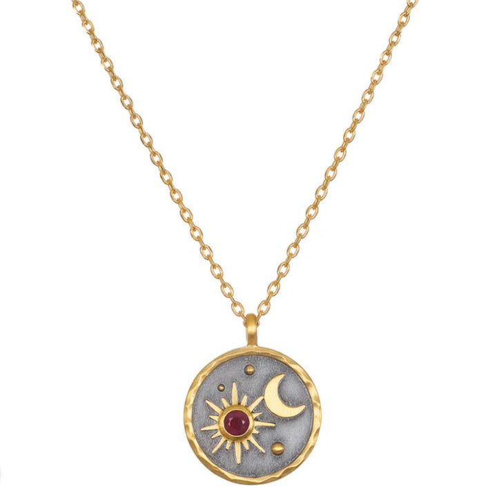 Celestial Birthstone Necklace