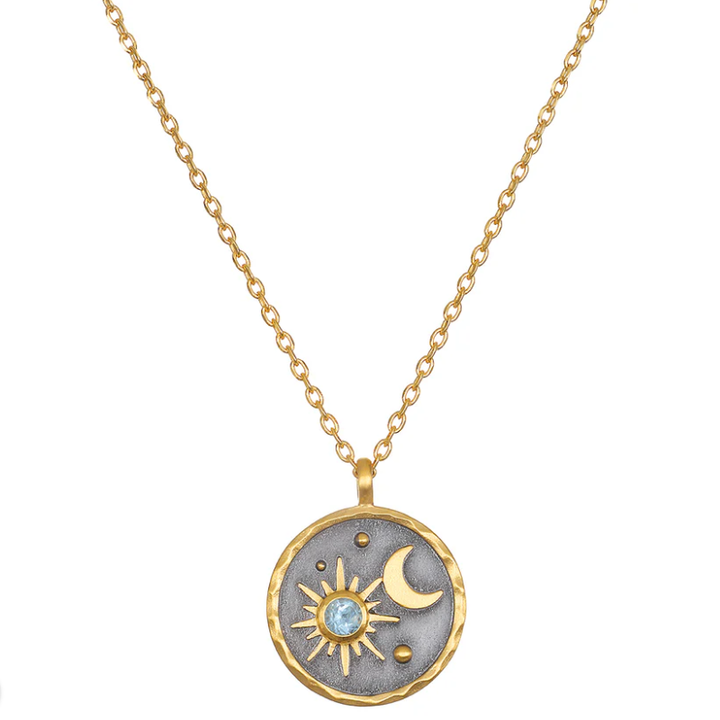 Celestial Birthstone Necklace