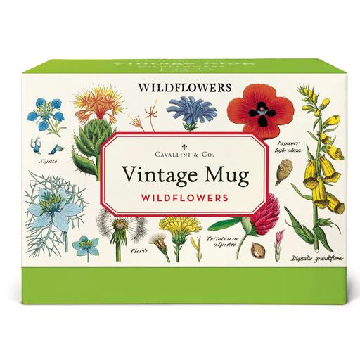 Wildflowers Vintage Mug
