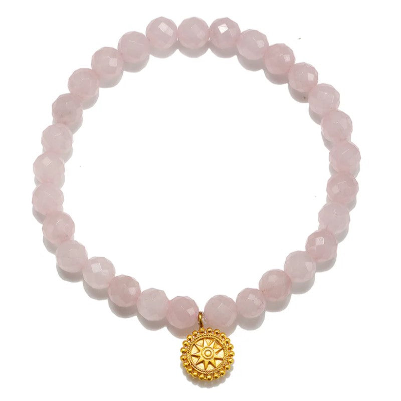 Rose Quartz Stretch Bracelet