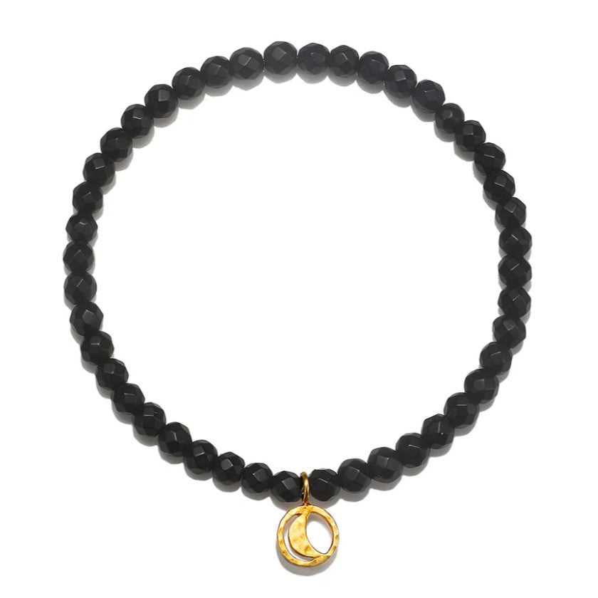 Matte Black Onyx Bracelet