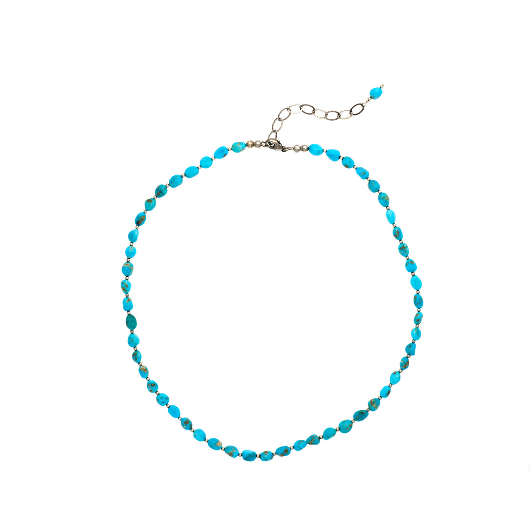 Castle Dome 18" Turquoise Necklace