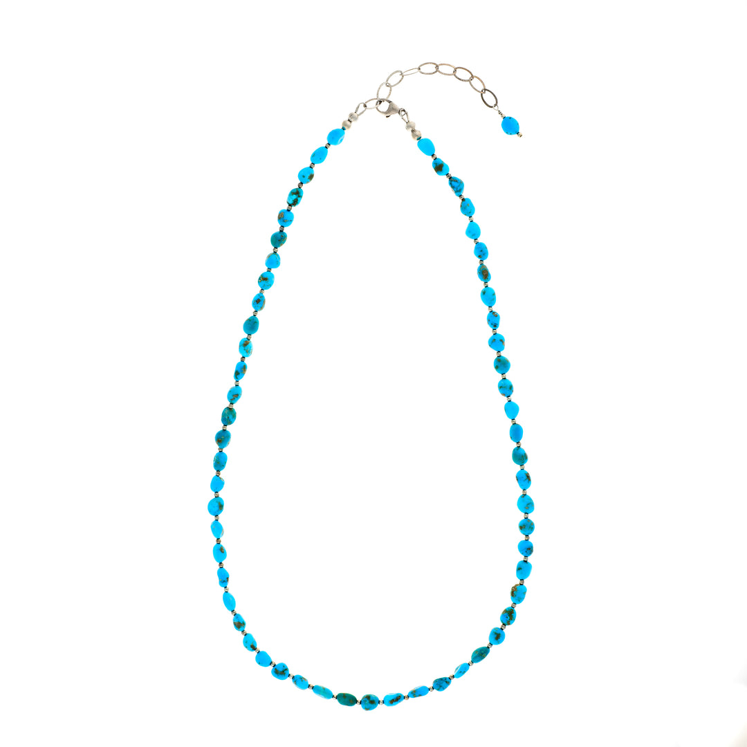 Castle Dome 20" Turquoise Necklace